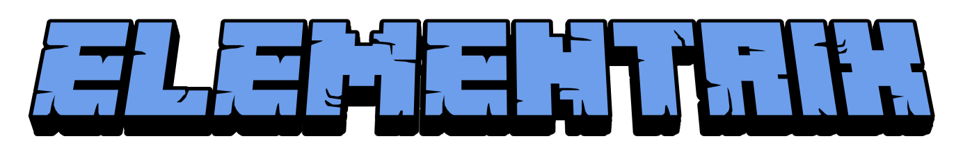 Elementrix Minecraft bending SMP wordmark